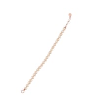 Pudra Pembe Doğal İnci Bileklik (Rose)
