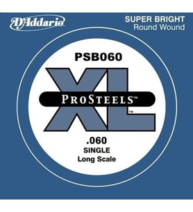 Daddario PSB060 Bas Gitar Tek Tel Pro Steels Serisi