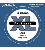 Daddario PSB060 Bas Gitar Tek Tel Pro Steels Serisi