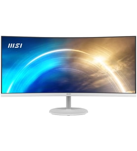 MSI 34 VA PRO MP341CQW 100HZ HDMI-DP KAVISLI EV OFIS MONİTÖRÜ 3440X1440 BEYAZ