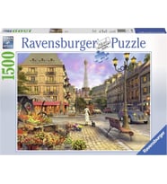 Ravensburger 1500 Parça Puzzle Tarihi Paris (163090) (Krem)