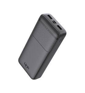 Link Tech EP92 18.000 mAh Powerbank Çift USB Taşınabilir Batarya (Siyah)