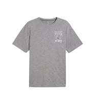Puma M Graphics Train Relaxed Tee Erkek Antrenman Tişörtü 52657003 Renkli (Çok Renkli)