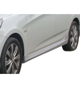 Hyundai Accent Uyumlu Blue Rb Marşpiyel 2 Parça Fiber 2011 Ve Sonrası