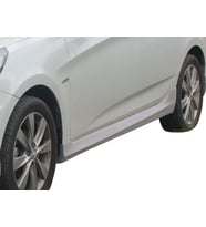 Hyundai Accent Uyumlu Blue Rb Marşpiyel 2 Parça Fiber 2011 Ve Sonrası