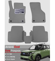 Ford Courier (2024-2025) Uyumlu EVA Paspas Tam Set – Birebir Uyum,Su Geçirmez,Kolay ve Hızlı Montaj
