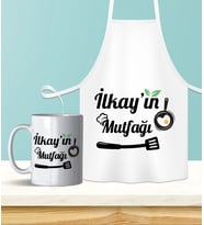 Kişiye Özel En İyi Chef- Aşçı Mutfak Önlüğü & Kupa Seti