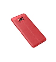 Xiaomi Pocophone X3 Kılıf Auto Focus Kapak - Kırmızı