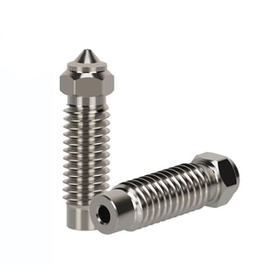Elegoo Neptune 4 Plus-Max Krom Zirkonyum Bakır  Nozzle 500°C(1.0mm) (Renksiz)