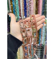 Jasper Taşı Dikdörtgen Kesim 39x25mm Doğal Taş Dizi