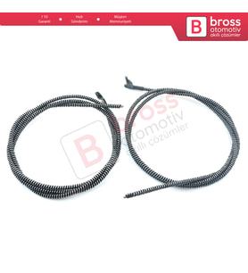 VW Passat B6 B7 B8 CC için Arka Güneşlik Perde Halatı 3C5861325G