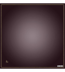 Degrade Desen Black Seri Twill Eşarp Eşarp Askısı ile Birlikte 90x90 cm Siyah Gü