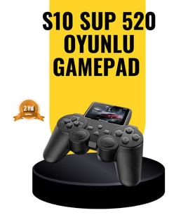 Northcity 2025 A Kalite S10 Gamepad - 520 Retro Oyunlu TV Bağlantılı Atari Konsolu