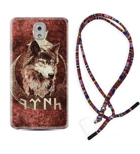 Samsung Note 3 4 5 8 9 20 Ultra 10 Lite Kılıf Boyun Asklı Rasta Silikon Göktürk 3 1412