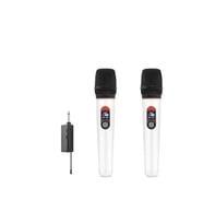 Hadron HDX2791B Beyaz  Kablosuz (WIRELESS) 2Lİ Mikrofon