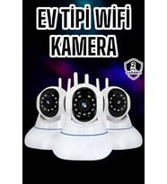 Wifi Kamerası Çift Yönlü Bebek Güvenlik Kamerası Gece Görüşlü