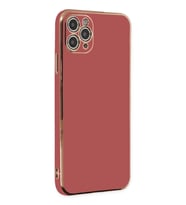 iPhone 11 Pro Max Kılıf Volet Silikon - Kırmızı