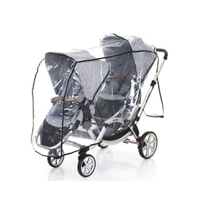 ABC Design Zoom İkiz Bebek Arabası Yağmurluğu (Standart)