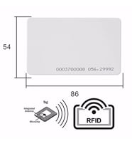 125 Khz Rfid Kart Manyetik Kapı Geçiş Personel Takip Göstergeç