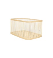 Bambu derin sepet, orta boy, 39x26x19 cm, şık ve kullanışlı tasarım