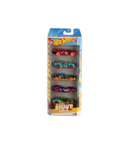 Hot Wheels Beşli Araba Seti Stunt Tracks Jbj81