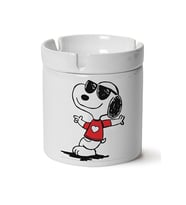 Snoopy Baskılı Porselen Küllük Makinede Yıkanabilir