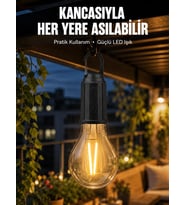 Northcity Taşınabilir Şarjlı Led Ampul Askılı Lamba - 7/24 Güvenli Aydınlatma Çözümü