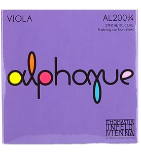 Thomastik AL200 3/4 Alphayue 3/4 Takım Viyola Teli  Üstün Ses Dengesi, Hızlı Yay Tepkisi, Profesyonel Orkestra Standartı
