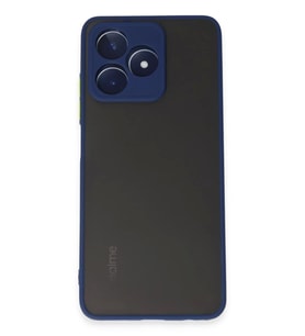 Newface Realme C53 Kılıf Montreal Silikon Kapak - Lacivert
