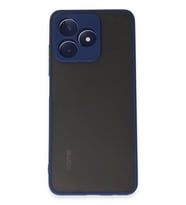Newface Realme C53 Kılıf Montreal Silikon Kapak - Lacivert