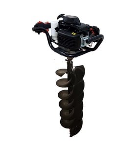Tomking EA144P Çift Helezonlu 4 Zamanlı Toprak Burgu Makinası 300 mm 4 Hp