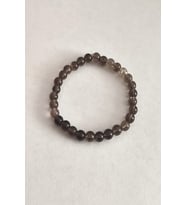 SERTİFİKALI 6 MM DUMANLI KUVARS DOĞALTAŞ BİLEKLİK