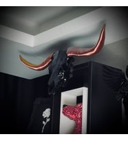 Black Horn Dekoratif Duvar Objesi