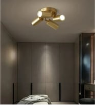 Thalassa Spotlu Plafonyer Avize RA-AVZ- 9803-21-76 (Eskitme Altın)