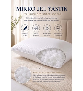 Mikro Jel Silikon Yastık 2 Adet