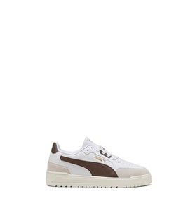 Puma Shuffle Downtown Og Erkek Spor Ayakkabı BEYAZ KAHVE