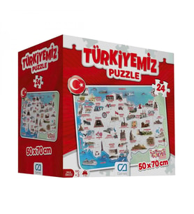 Games Türkiyemiz Puzzle 24 Parça 5079