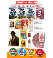 3.Sınıf Tam Kapsamlı Tatilde Tekrar ve Okuma Seti