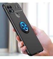 Oppo A15 Uyumlu Kılıf Zore Ravel Silikon Kapak (Kırmızı)