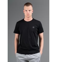 Maraton Comfort Erkek Bisiklet Yaka Siyah T-shirt