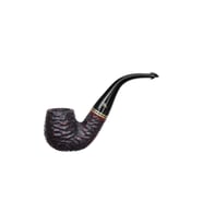 Elmas Rusticated 221 9mm Filtreli Vulcanite Saplı Pipo