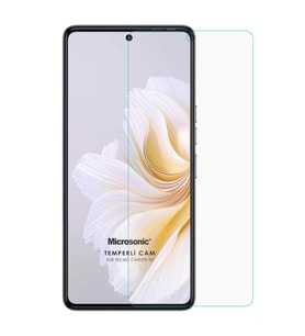Microsonic TECNO Camon 20 Tempered Glass Cam Ekran Koruyucu (Renksiz)