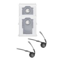 Roborock Q7B & Q7T+ Uyumlu 2 Adet Yan Fırça 2 Adet Toz Torbası