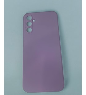 Samsung A54 5G Lansman Kaliteli Silikon Telefon Kılıfı (Lila-Lila)