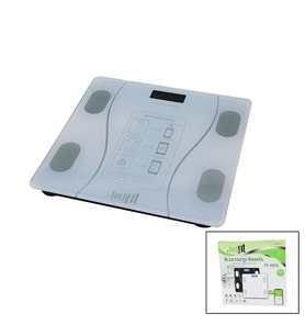 BLUETOOTH -VÜCUT ANALİZLİ DİJİTAL BASKÜL TERAZİ 180KG/50G YAĞ -SU -KAS ORAN -BMI -ODA ℃ TF-1075