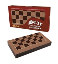 Star Polyester Antik Meşe Tavla 1021347