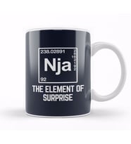 Element Of Surprise The Ninja Kupa Bardak Porselen