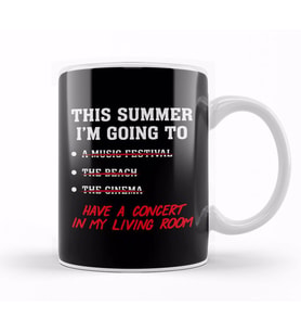 This Summer I'm Going To Have A Concert In My Living Room Kupa Bardak Porselen