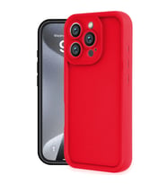 Apple İphone 16 Pro Kılıf Viera Silikon - Kırmızı
