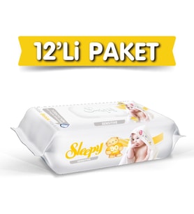 Sensitive Islak Havlu 12X90 Lı 12 Paket 1080 Yaprak